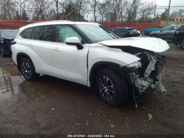 toyota highlander 2021 5tdhzrbh2ms073194