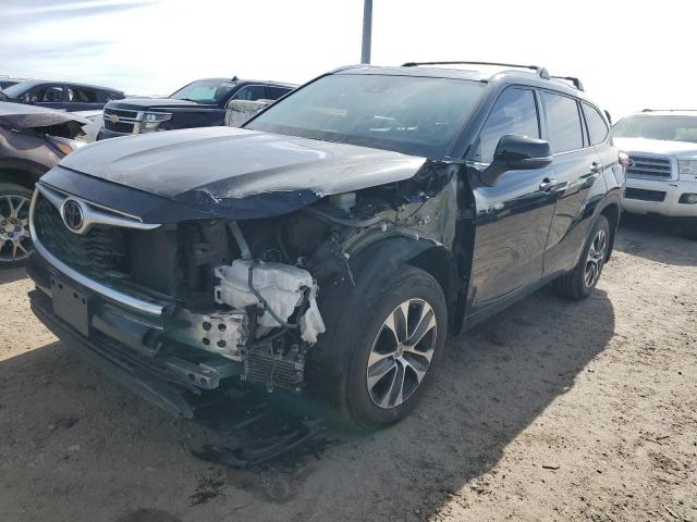 toyota highlander 2021 5tdhzrbh2ms141347