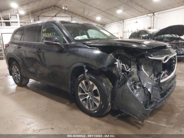 toyota highlander 2021 5tdhzrbh2ms144605