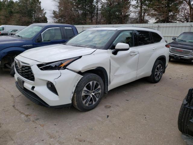 toyota highlander 2021 5tdhzrbh3ms115257