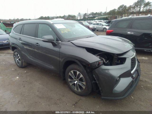 toyota highlander 2021 5tdhzrbh3ms151353