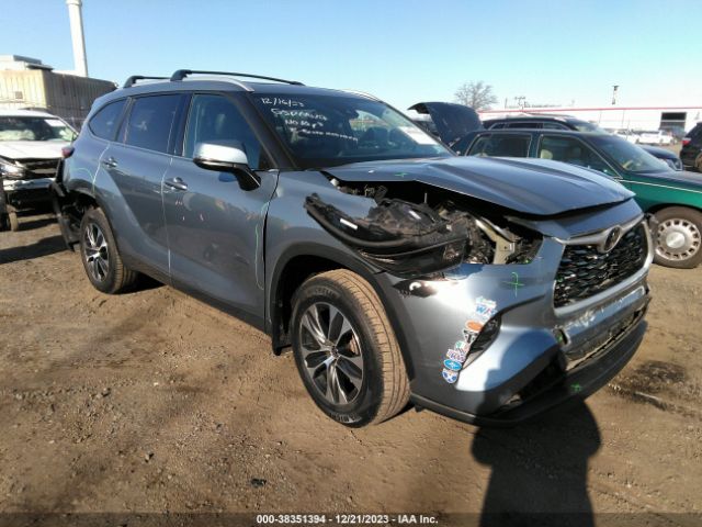 toyota highlander 2022 5tdhzrbh3ns234296