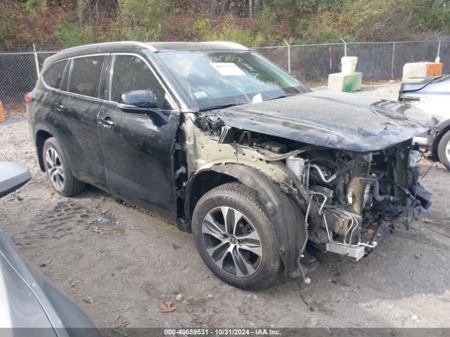 toyota highlander 2021 5tdhzrbh4ms545993