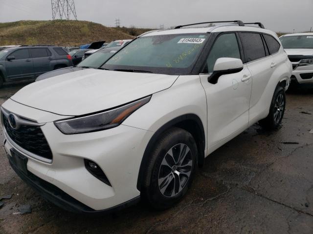 toyota highlander 2021 5tdhzrbh8ms100687