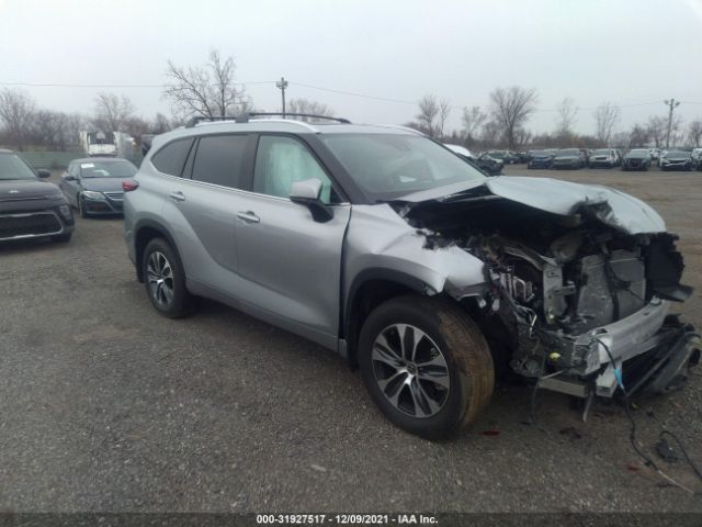 toyota highlander 2021 5tdhzrbh8ms154538