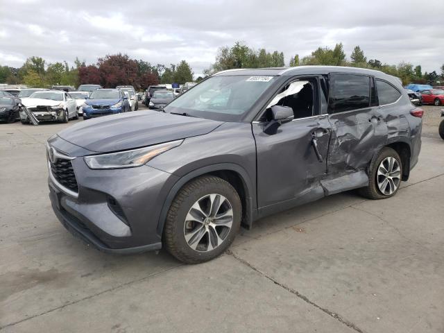 toyota highlander 2021 5tdhzrbh8ms160243