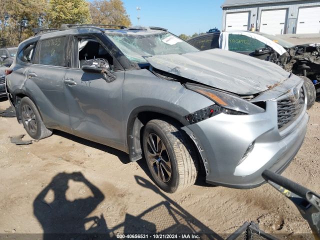 toyota highlander 2021 5tdhzrbh9ms057655