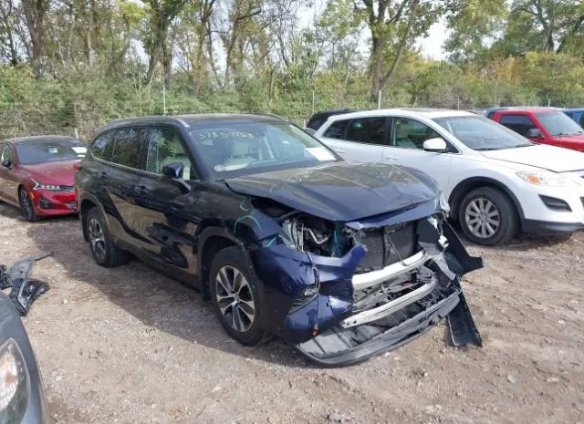 toyota highlander 2021 5tdhzrbh9ms096407