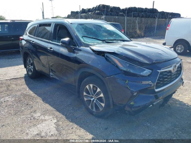 toyota highlander 2022 5tdhzrbhxns579812