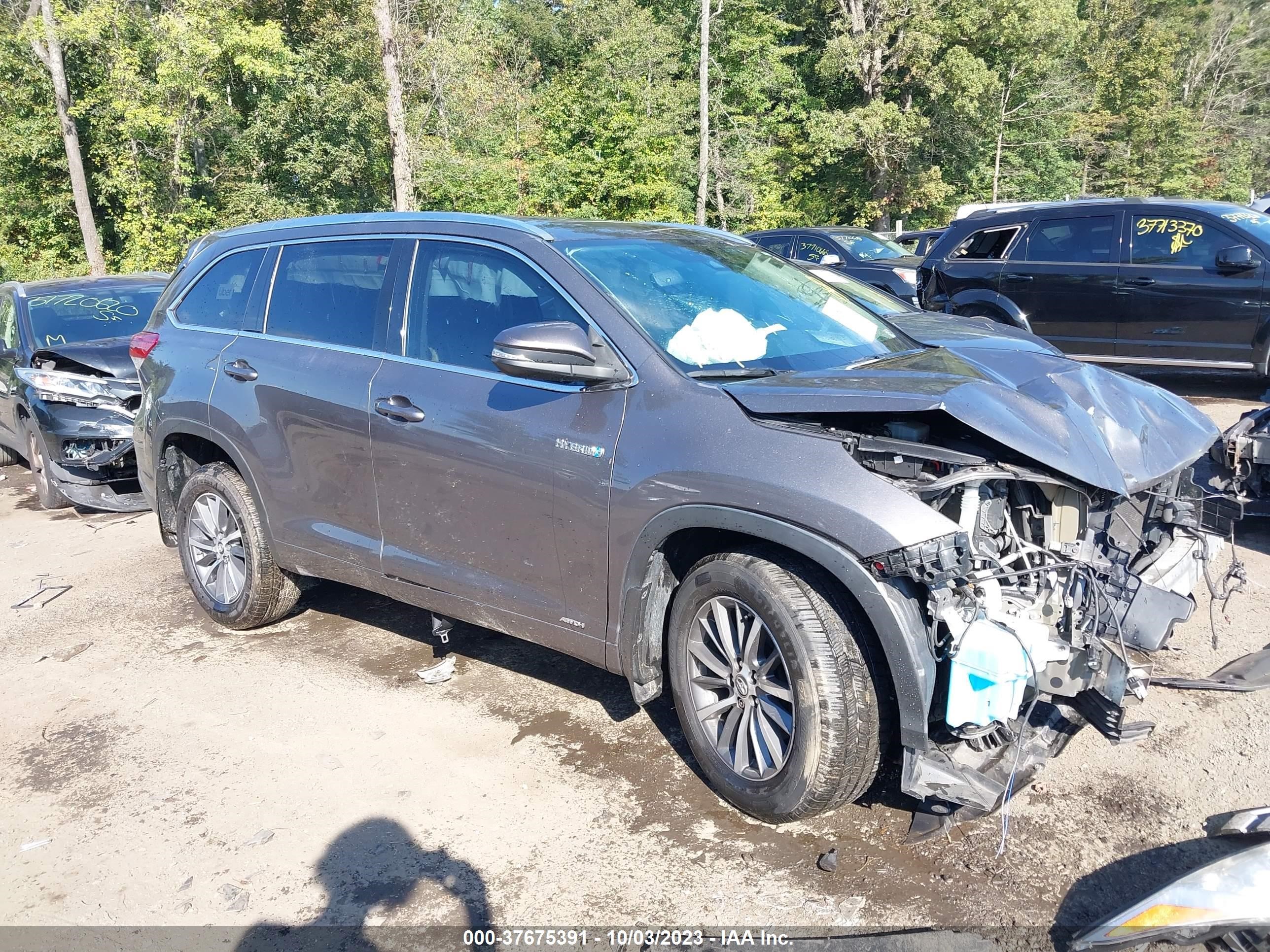 toyota highlander 2018 5tdjgrfh2js037566