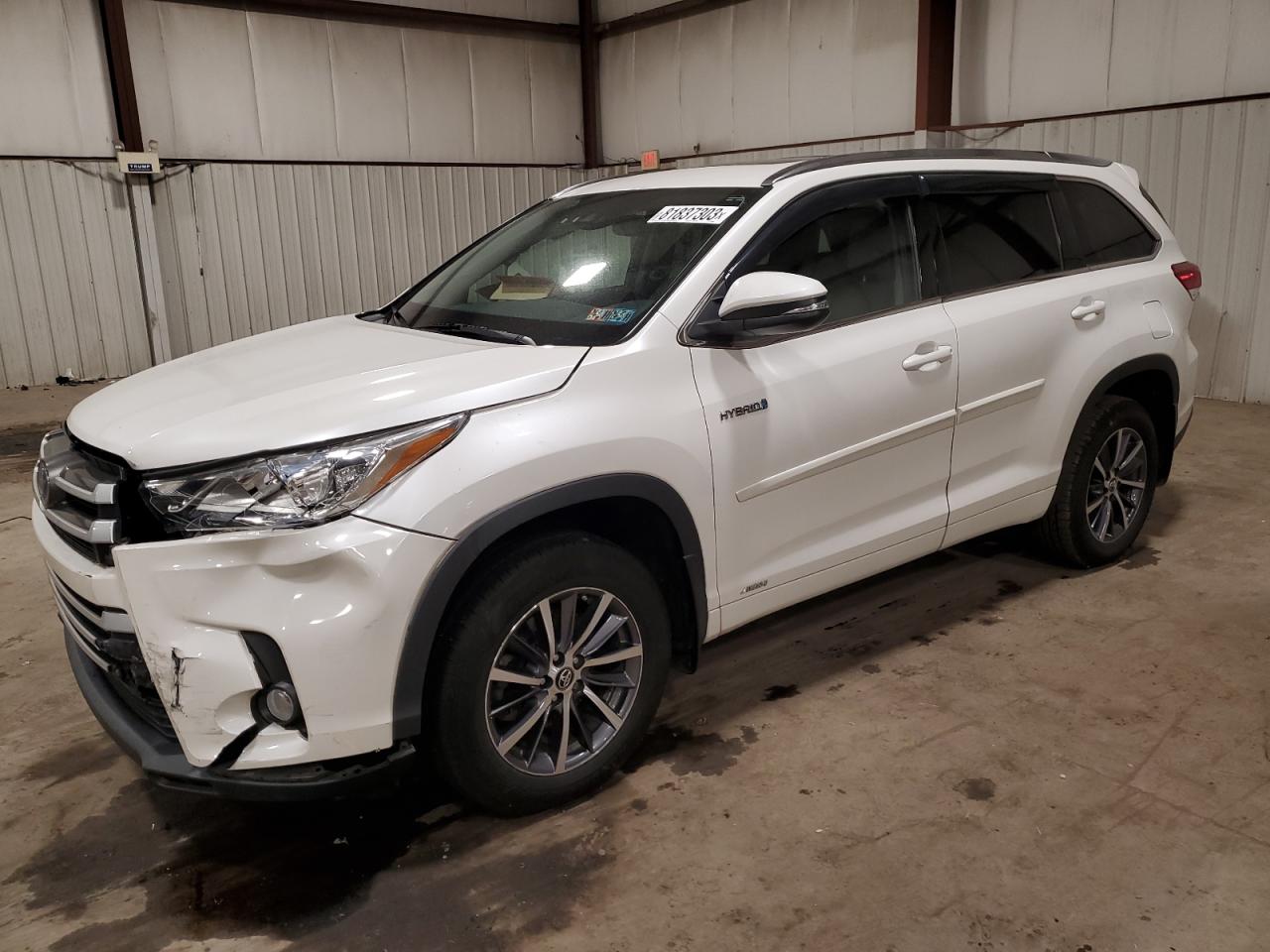 toyota highlander 2017 5tdjgrfh3hs025050