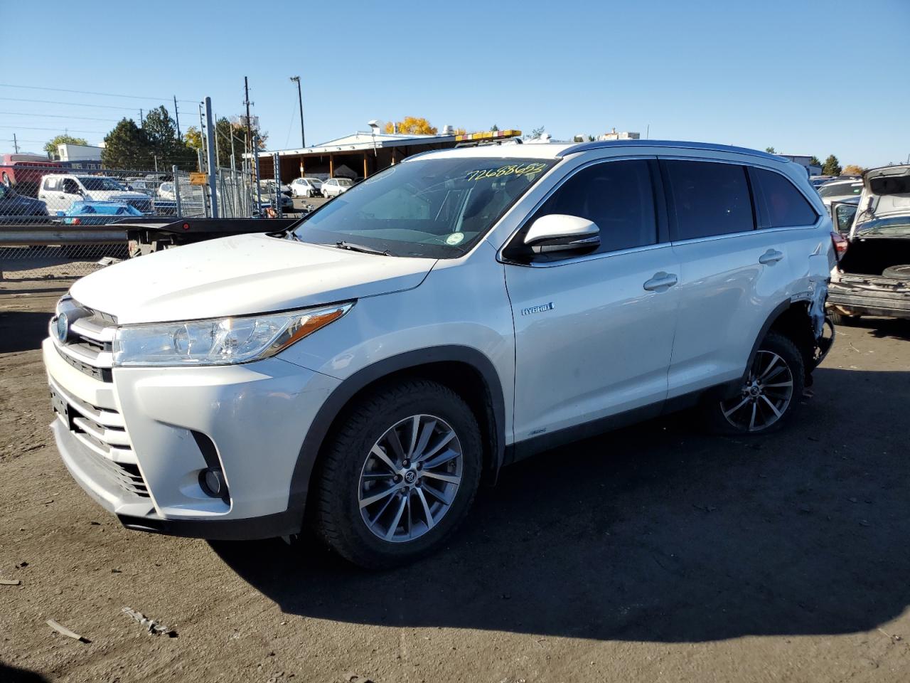 toyota highlander 2019 5tdjgrfh9ks074518