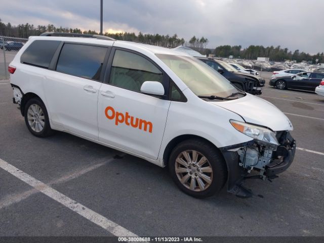 toyota sienna 2015 5tdjk3dc0fs117765