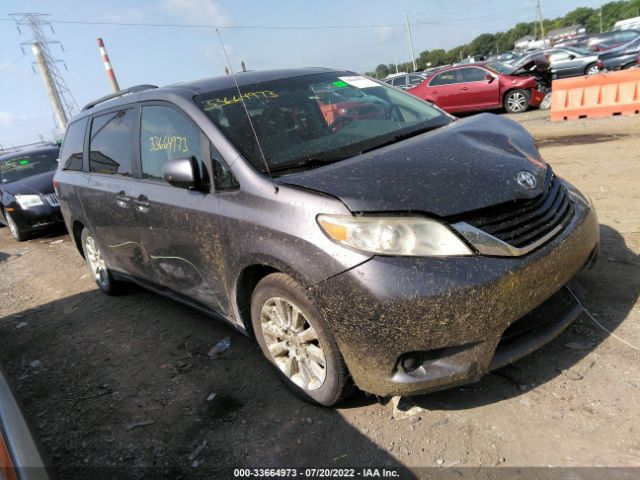 toyota sienna 2011 5tdjk3dc1bs013232