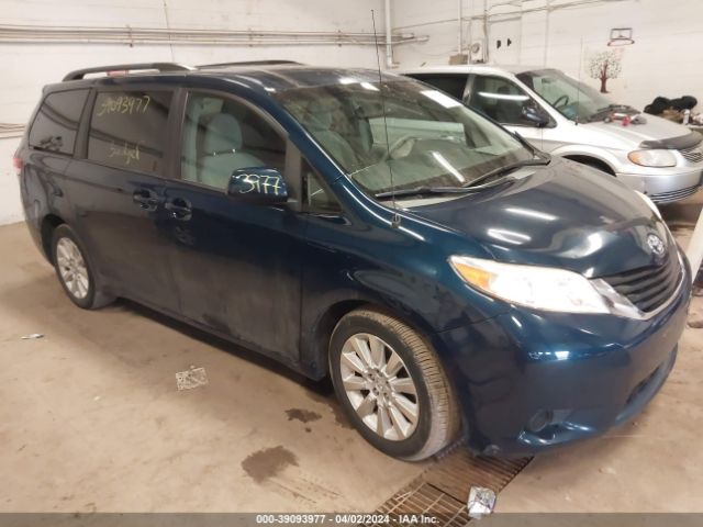 toyota sienna 2012 5tdjk3dc1cs036513