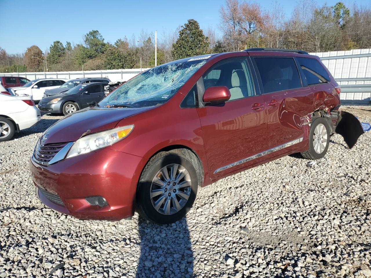 toyota sienna 2015 5tdjk3dc1fs106967