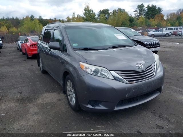 toyota sienna 2016 5tdjk3dc1gs140084