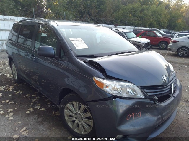 toyota sienna 2015 5tdjk3dc3fs109403