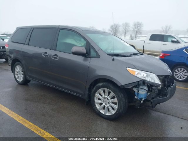 toyota sienna 2012 5tdjk3dc5cs046638