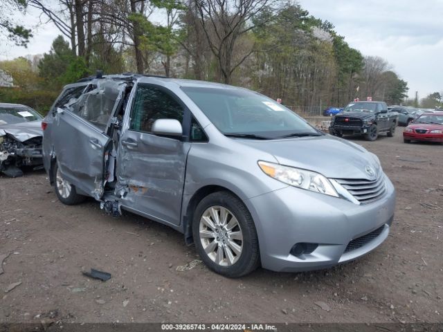 toyota sienna 2015 5tdjk3dc6fs094265