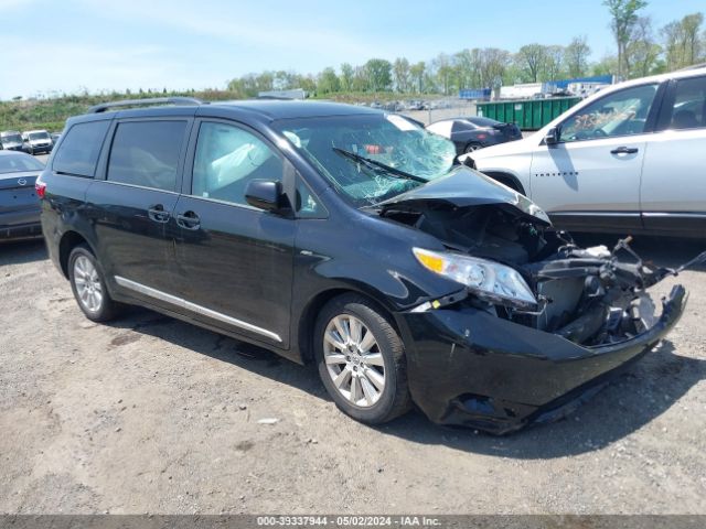 toyota sienna 2016 5tdjk3dc8gs132984