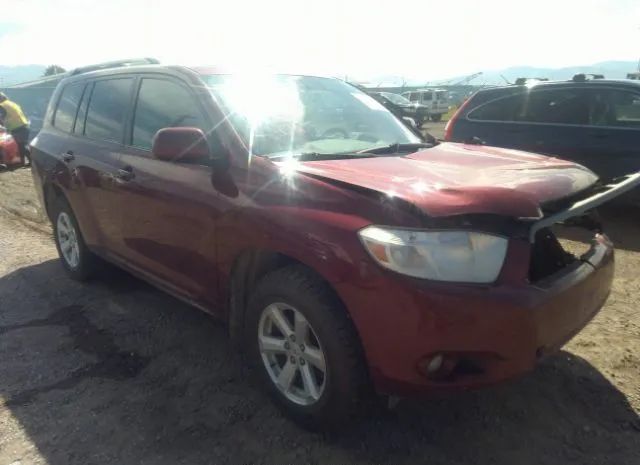 toyota highlander 2010 5tdjk3eh0as012999