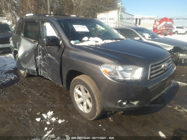 toyota highlander 2010 5tdjk3eh2as034132