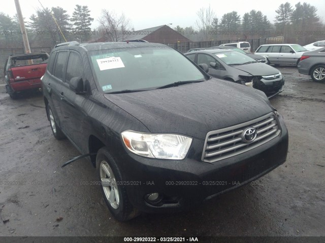 toyota highlander 2010 5tdjk3eh7as038130