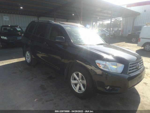 toyota highlander 2010 5tdjk3eh8as013754