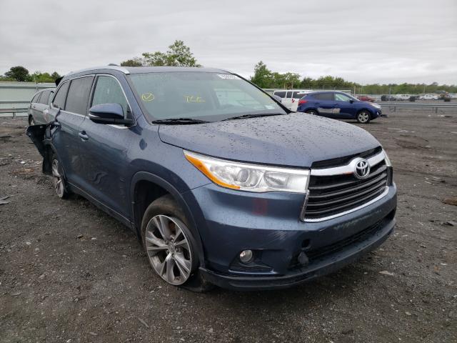 toyota highlander 2014 5tdjkrfh0es017837