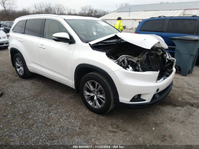 toyota highlander 2015 5tdjkrfh0fs084519