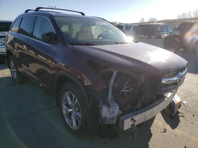 toyota highlander 2015 5tdjkrfh0fs134366