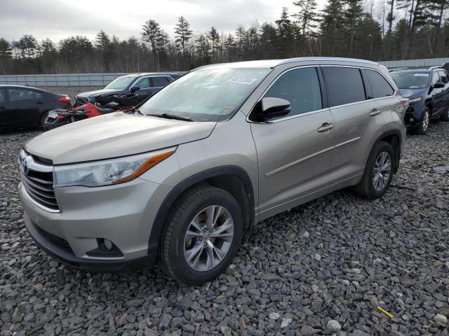 toyota highlander 2015 5tdjkrfh0fs150471