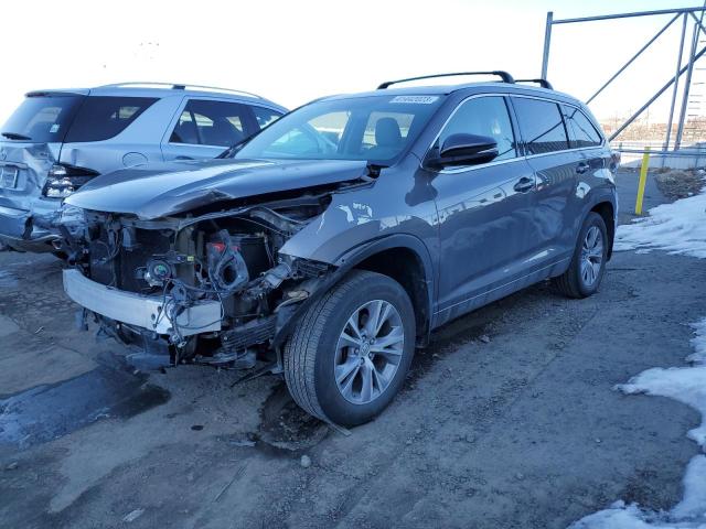 toyota highlander 2015 5tdjkrfh0fs160160