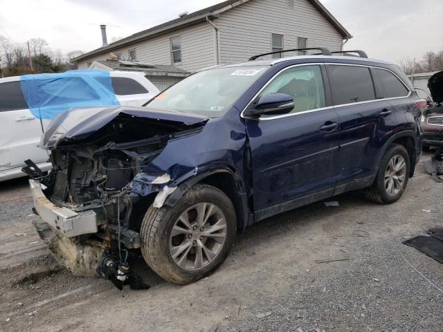 toyota highlander 2015 5tdjkrfh0fs204979