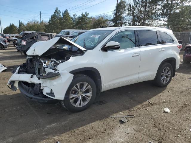 toyota highlander 2015 5tdjkrfh0fs221331