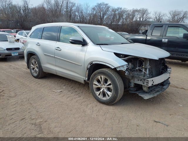 toyota highlander 2015 5tdjkrfh0fs224326