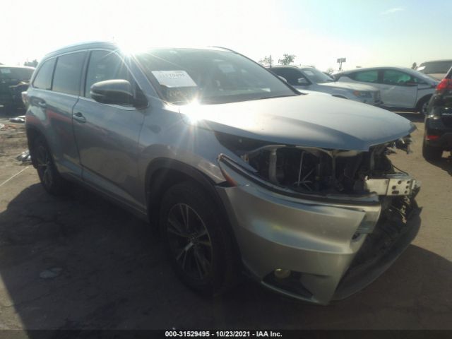 toyota highlander 2016 5tdjkrfh0gs332219