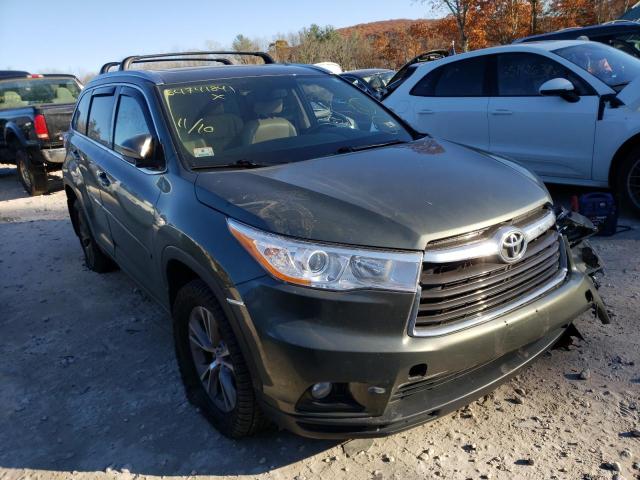 toyota highlander 2015 5tdjkrfh1fs077224