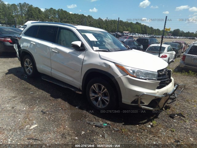 toyota highlander 2015 5tdjkrfh1fs223685