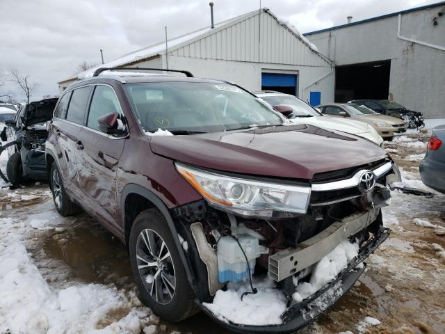 toyota highlander 2016 5tdjkrfh1gs230721