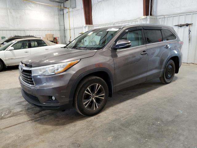 toyota highlander 2016 5tdjkrfh1gs304543