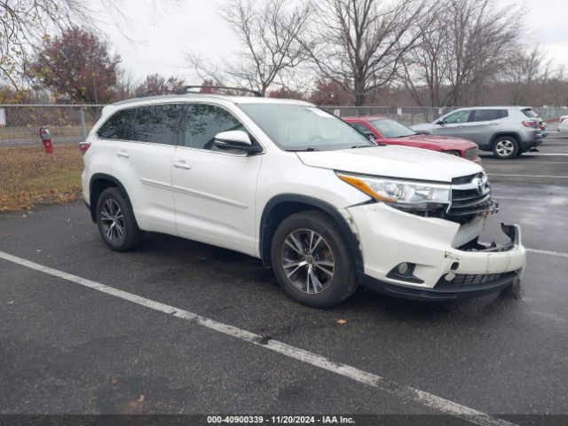 toyota highlander 2016 5tdjkrfh1gs319981