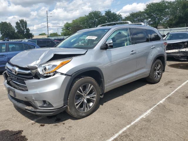 toyota highlander 2016 5tdjkrfh1gs346372