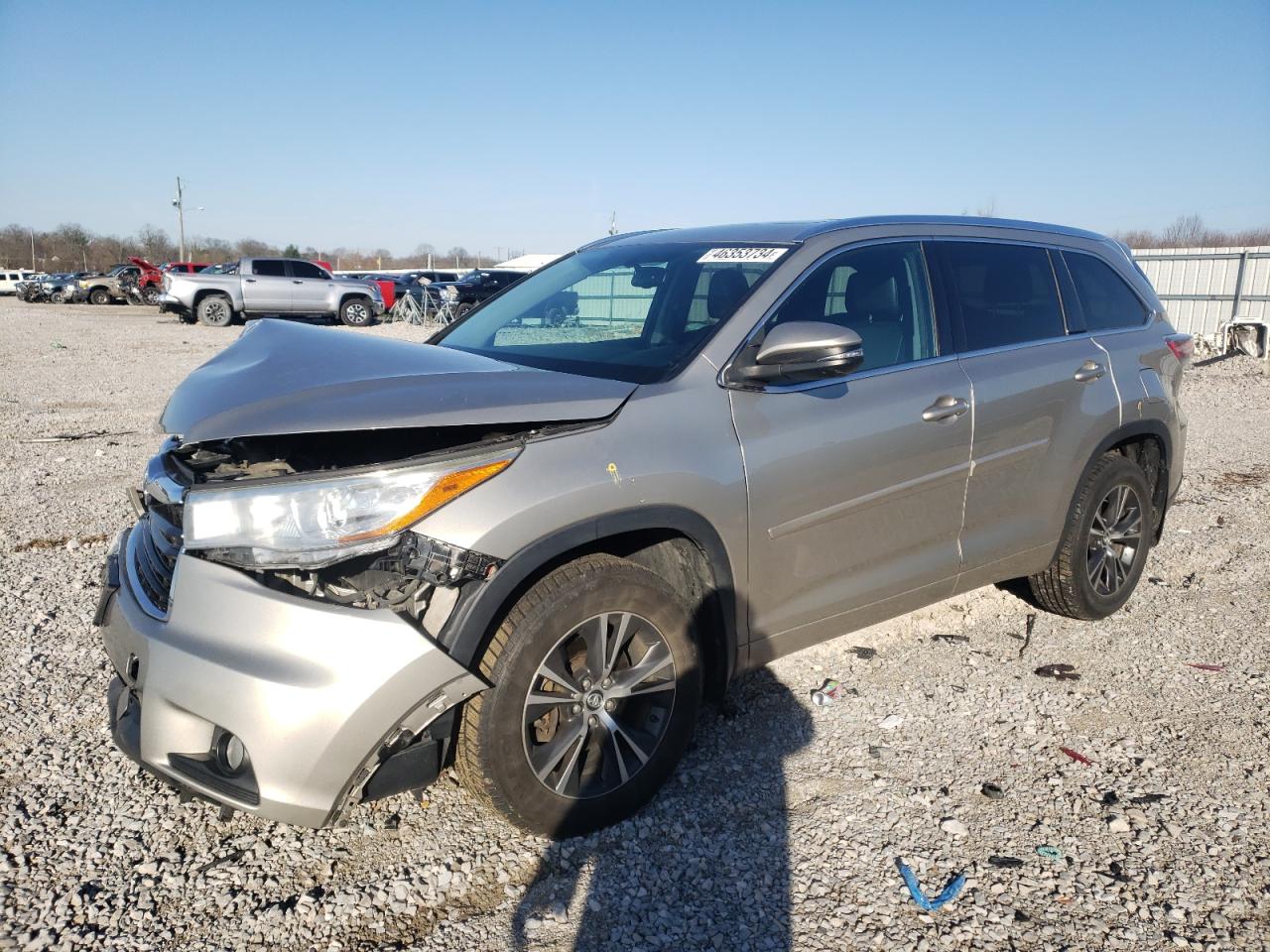 toyota highlander 2016 5tdjkrfh1gs347120