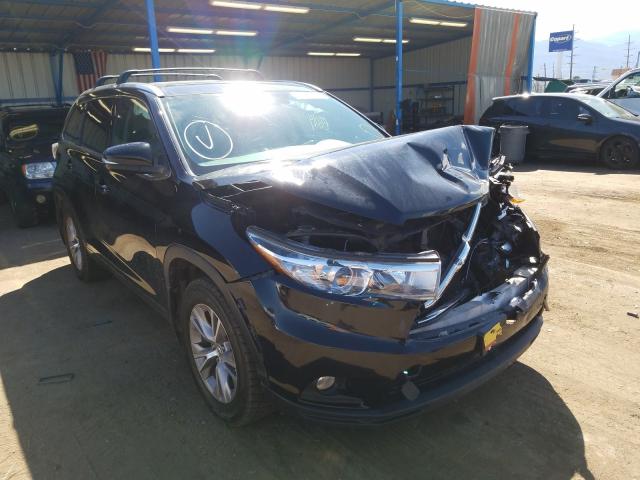 toyota highlander 2015 5tdjkrfh2fs093481