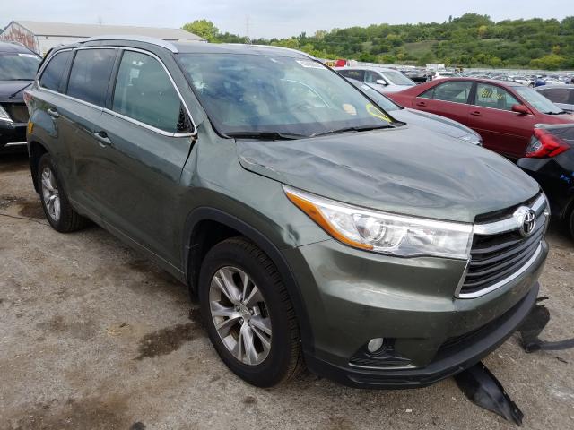 toyota highlander 2015 5tdjkrfh2fs128486