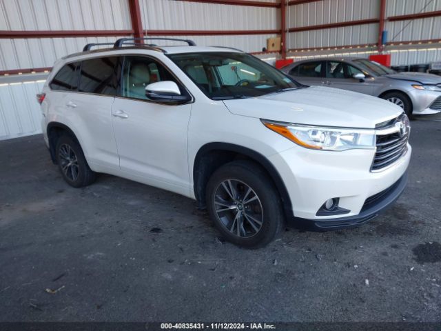 toyota highlander 2016 5tdjkrfh2gs279717