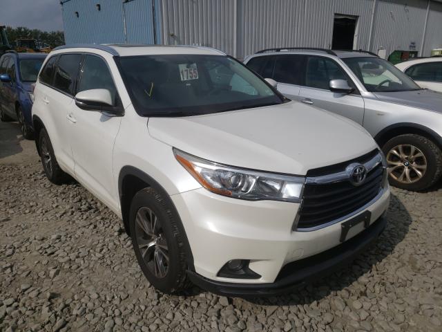 toyota highlander 2016 5tdjkrfh2gs291298