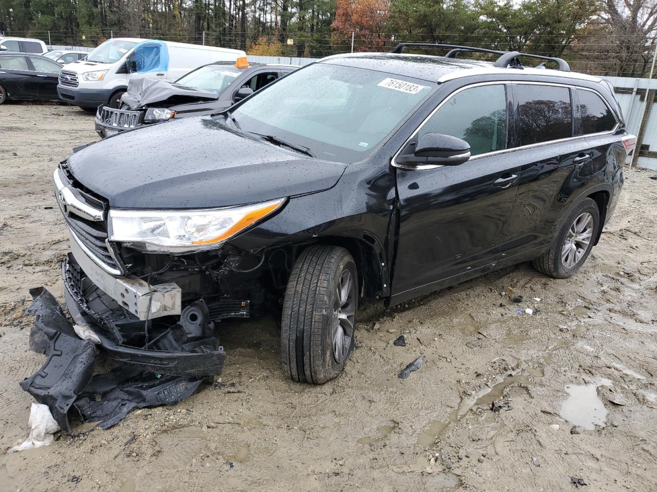 toyota highlander 2015 5tdjkrfh3fs074468